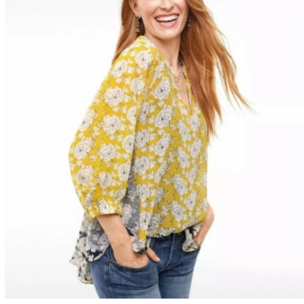 Cabi Floral Blouse Amelia Collection